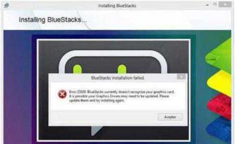 Почему не устанавливается BlueStacks на компьютер